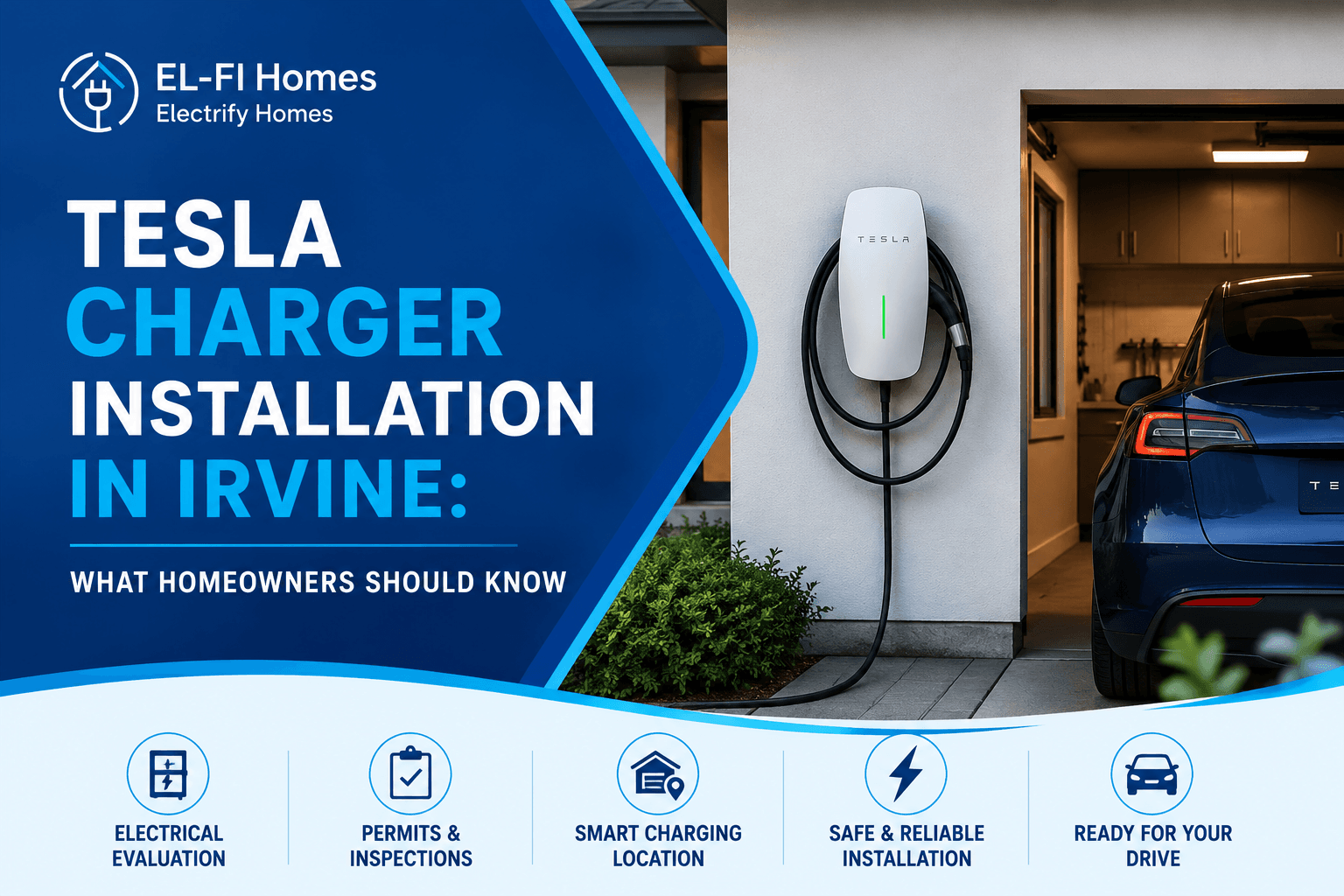 Tesla Charger Installation in Irvine: What Homeowners Should Know
