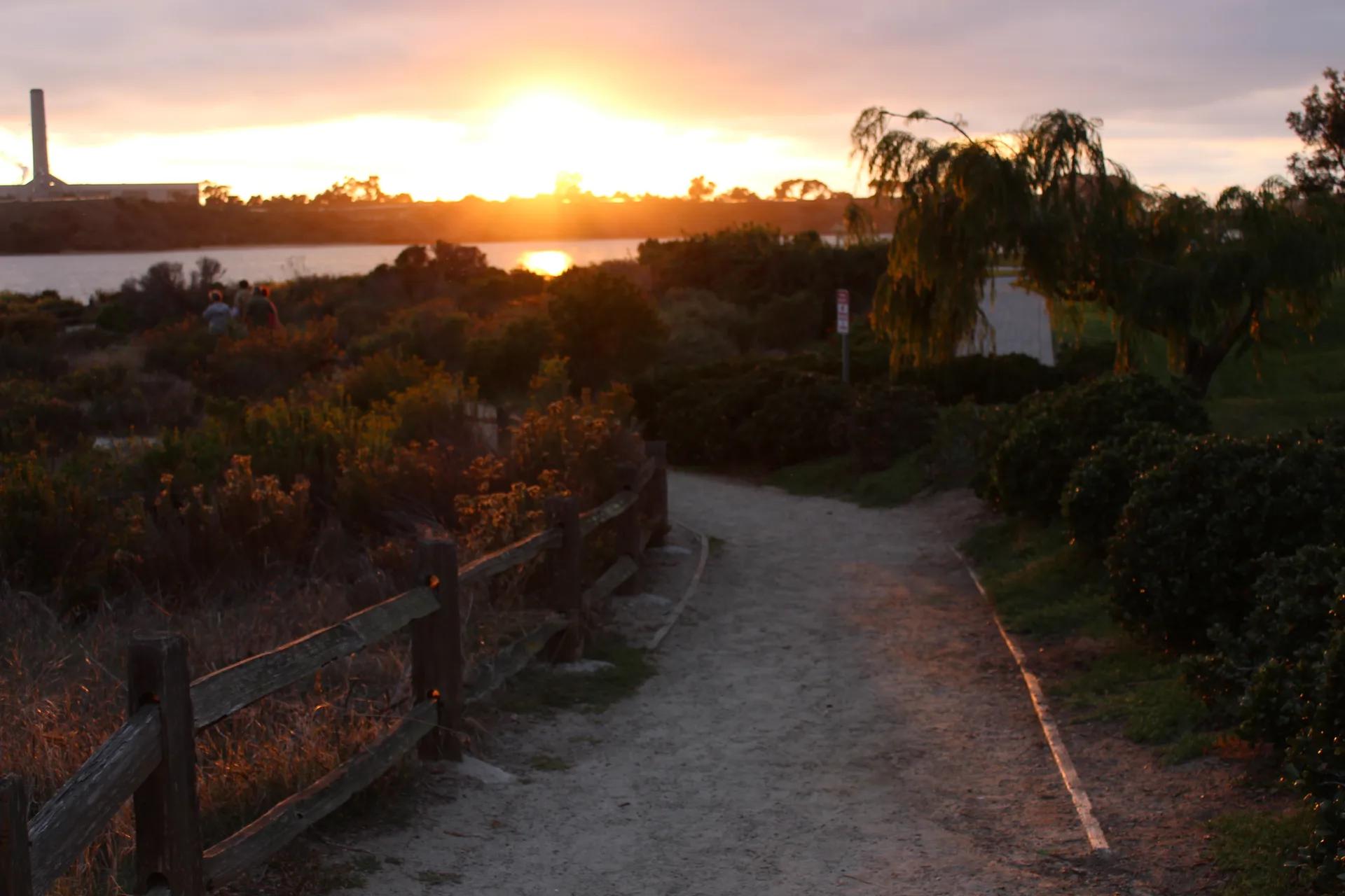 Carlsbad lake / shoreline